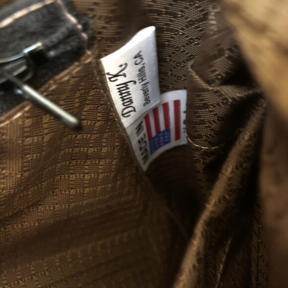 Danny K Beverly Hills floral tapestry shoulder tote Made in USA - Picture 7 of 16